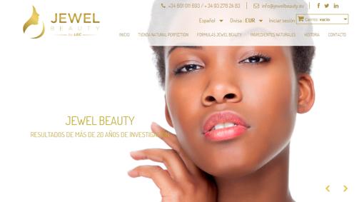 Diseño pagina web jewelbeauty
